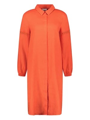 Zdjęcie produktu Gerry Weber Lniana sukienka w kolorze pomarańczowym rozmiar: 42