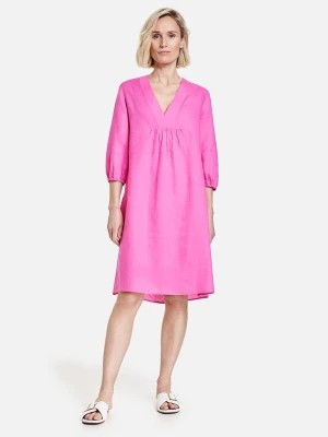 Zdjęcie produktu Gerry Weber Lniana sukienka w kolorze różowym rozmiar: 42