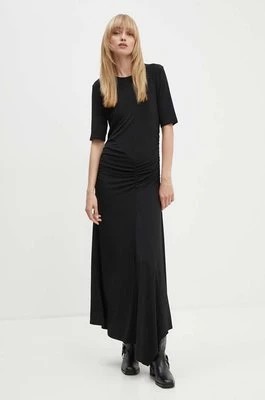 Zdjęcie produktu Gestuz sukienka kolor czarny maxi rozkloszowana 10909257
