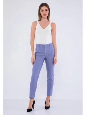Zdjęcie produktu GIORGIO DI MARE Spodnie w kolorze fioletowym rozmiar: 38