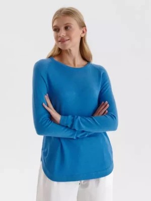 Zdjęcie produktu Gładki sweter damski z wełną TOP SECRET