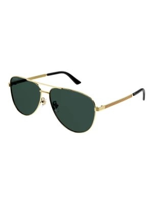 Zdjęcie produktu Gold Green Sunglasses Gucci