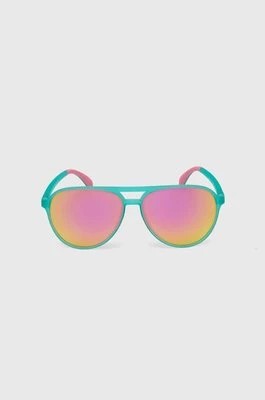 Zdjęcie produktu Goodr okulary przeciwsłoneczne Mach Gs Kitty Hawkers Ray Blockers kolor turkusowy GO-865655