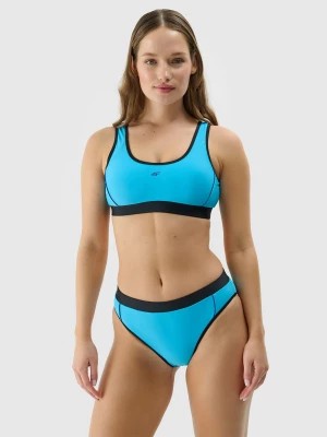 Zdjęcie produktu Góra od bikini damska - niebieska 4F