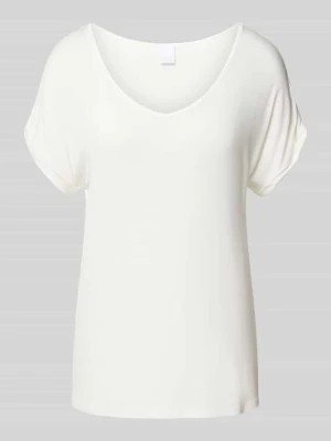 Zdjęcie produktu Góra od piżamy z dekoltem w serek model ‘Kelly’ CCDK Copenhagen