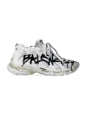 Zdjęcie produktu Graffiti Mesh Sneaker w Białym Balenciaga