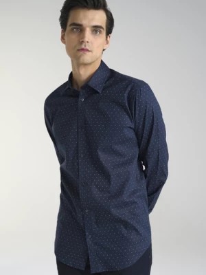 Zdjęcie produktu Granatowa koszula w gwiazdki Pako Lorente