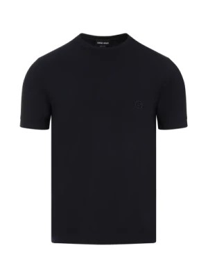 Zdjęcie produktu Granatowy T-shirt Giorgio Armani