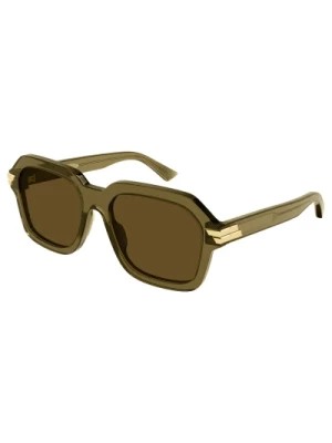 Zdjęcie produktu Green/Brown Sunglasses Bottega Veneta