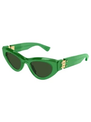 Zdjęcie produktu Green/Green Sunglasses Bottega Veneta