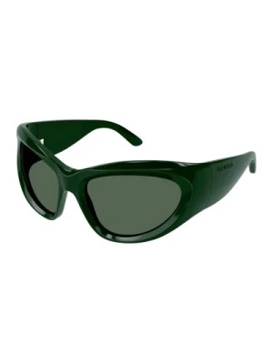 Zdjęcie produktu Green Wrap Around Sunglasses Balenciaga