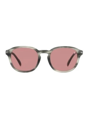 Zdjęcie produktu Grey Horn/Pink Sunglasses Eyewear by David Beckham