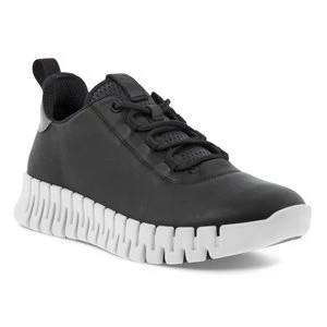 Zdjęcie produktu ECCO Gruuv W - Damskie skórzane sneakersy - Czarny - Size: (UK 8-8.5)