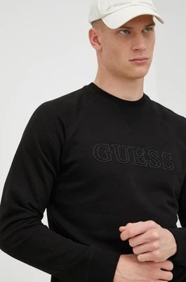 Zdjęcie produktu Guess bluza ALDWIN męska kolor czarny z aplikacją Z2YQ27 KAIJ1