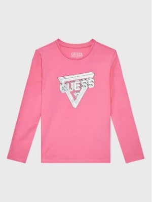 Zdjęcie produktu Guess Bluzka K2BI16 J1311 Różowy Regular Fit