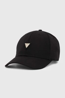 Zdjęcie produktu Guess czapka z daszkiem NOMIE kolor czarny z aplikacją V4YZ01 WG982