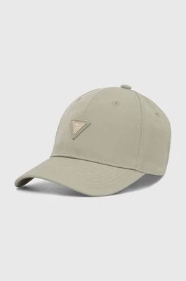 Zdjęcie produktu Guess czapka z daszkiem NOMIE kolor zielony z aplikacją V4YZ01 WG982