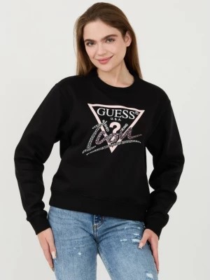 Zdjęcie produktu GUESS Czarna bluza Icon