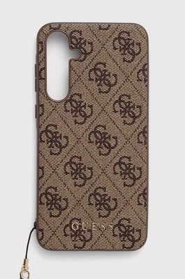 Zdjęcie produktu Guess etui na telefon A55 A556 kolor brązowy GUHCSA55GF4GBR