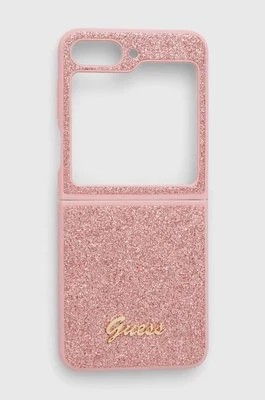 Zdjęcie produktu Guess etui na telefon F731 Z Flip5 kolor różowy