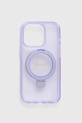 Zdjęcie produktu Guess etui na telefon iPhone 14 Pro 6.1" kolor fioletowy