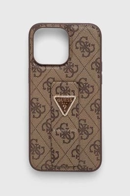 Zdjęcie produktu Guess etui na telefon iPhone 15 Pro Max 6.7'' kolor brązowy