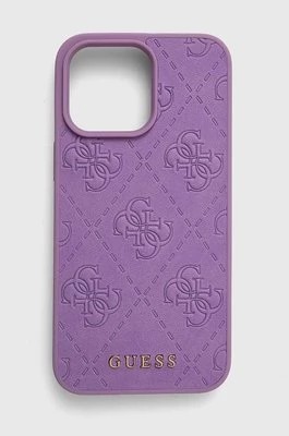 Zdjęcie produktu Guess etui na telefon iPhone 15 Pro Max 6.7 kolor fioletowy