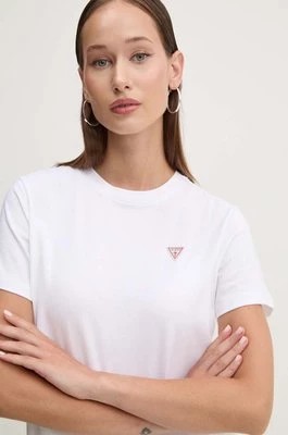 Zdjęcie produktu Guess Jeans t-shirt damski kolor biały W4YI10 J1314