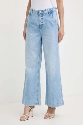 Zdjęcie produktu Guess jeansy DAKOTA damskie kolor niebieski W4GA77 D5B66