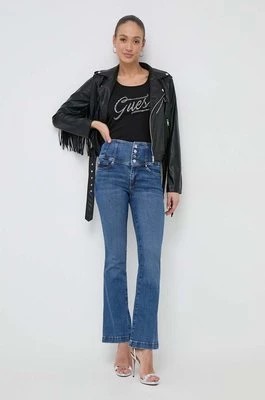 Zdjęcie produktu Guess jeansy CORSET damskie high waist W4RA0A D59F2