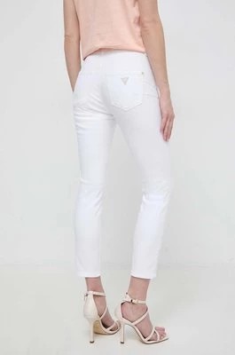 Zdjęcie produktu Guess jeansy damskie kolor biały W4GA80 D4PV3