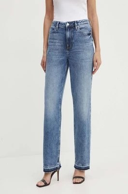 Zdjęcie produktu Guess jeansy Hollywood damskie medium waist W4YA73 D4WBF