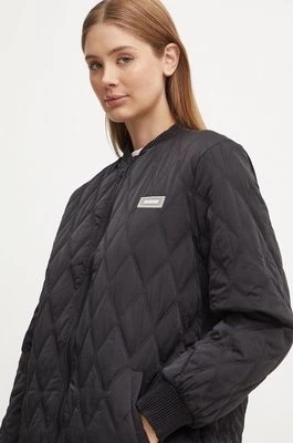 Zdjęcie produktu Guess kurtka bomber RGINE damski kolor czarny przejściowa V4YL01 WGB70