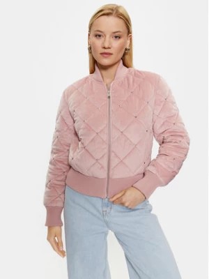 Zdjęcie produktu Guess Kurtka bomber W3YL08 WFIS0 Fioletowy Regular Fit