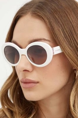 Zdjęcie produktu Guess okulary przeciwsłoneczne damskie kolor beżowy GU7904_5121F