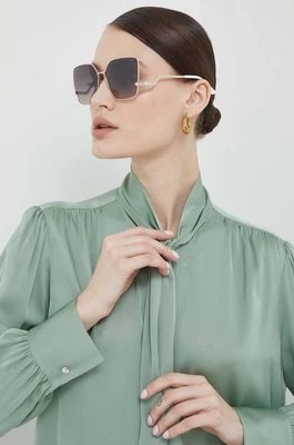 Zdjęcie produktu Guess okulary przeciwsłoneczne damskie kolor brązowy