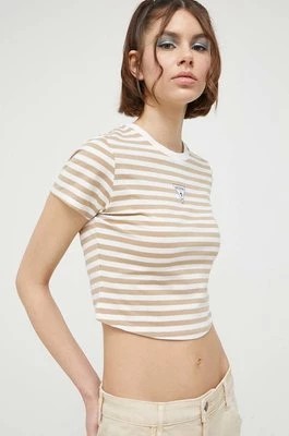 Zdjęcie produktu Guess Originals t-shirt damski kolor biały