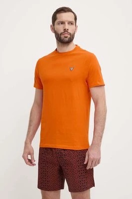 Zdjęcie produktu Guess piżama bawełniana kolor pomarańczowy wzorzysta U4GX03 KBZG0