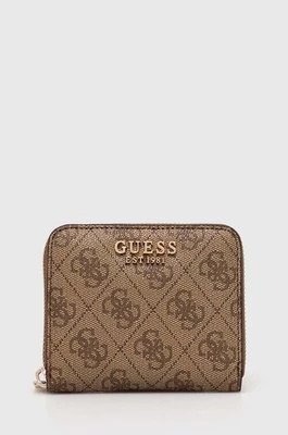 Zdjęcie produktu Guess portfel LAUREL damski kolor brązowy SWSG85 00370