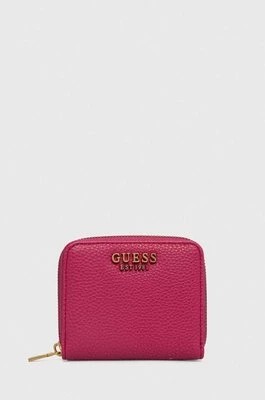 Zdjęcie produktu Guess portfel LARYN damski kolor różowy SWBA91 96370