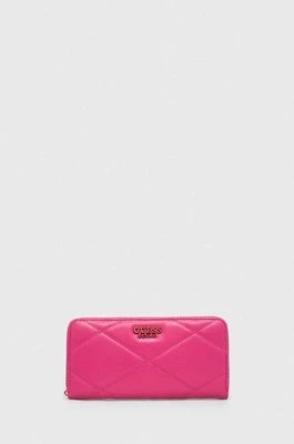 Zdjęcie produktu Guess portfel CILIAN damski kolor różowy SWQB91 91460