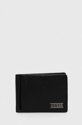 Zdjęcie produktu Guess portfel skórzany NEW BOSTON męski kolor czarny SMNEBR LEA23