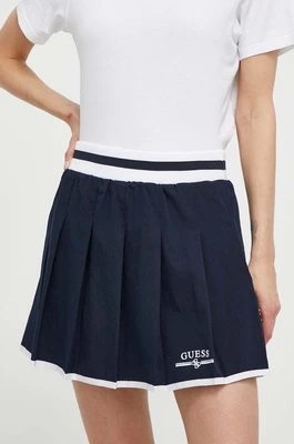 Zdjęcie produktu Guess spódnica ARLETH kolor czarny mini rozkloszowana V4GD19 WG2Q0