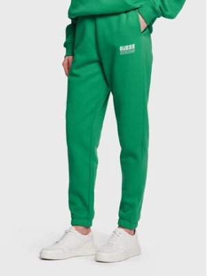 Zdjęcie produktu Guess Spodnie dresowe Alisha V2BB18 K9V34 Zielony Regular Fit