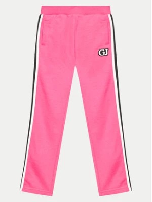 Zdjęcie produktu Guess Spodnie dresowe J4YQ12 KA6R4 Różowy Relaxed Fit