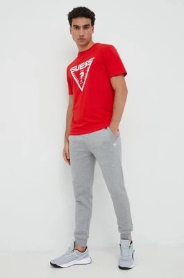 Zdjęcie produktu Guess spodnie dresowe ALDWIN kolor szary melanżowe Z2YB22 K9V31