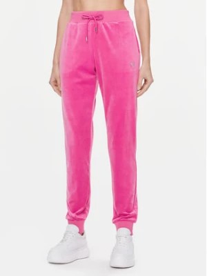 Zdjęcie produktu Guess Spodnie dresowe V3BB27 KBXI2 Różowy Regular Fit