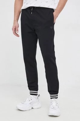 Zdjęcie produktu Guess Spodnie męskie kolor czarny gładkie