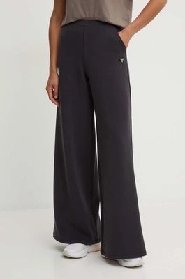 Zdjęcie produktu Guess spodnie OLYMPE damskie kolor czarny gładkie V4YB07 KCAY2