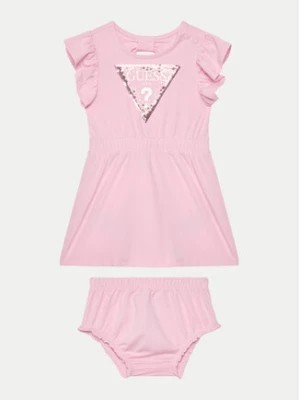 Zdjęcie produktu Guess Sukienka codzienna A4GK06 K6YW4 Różowy Regular Fit